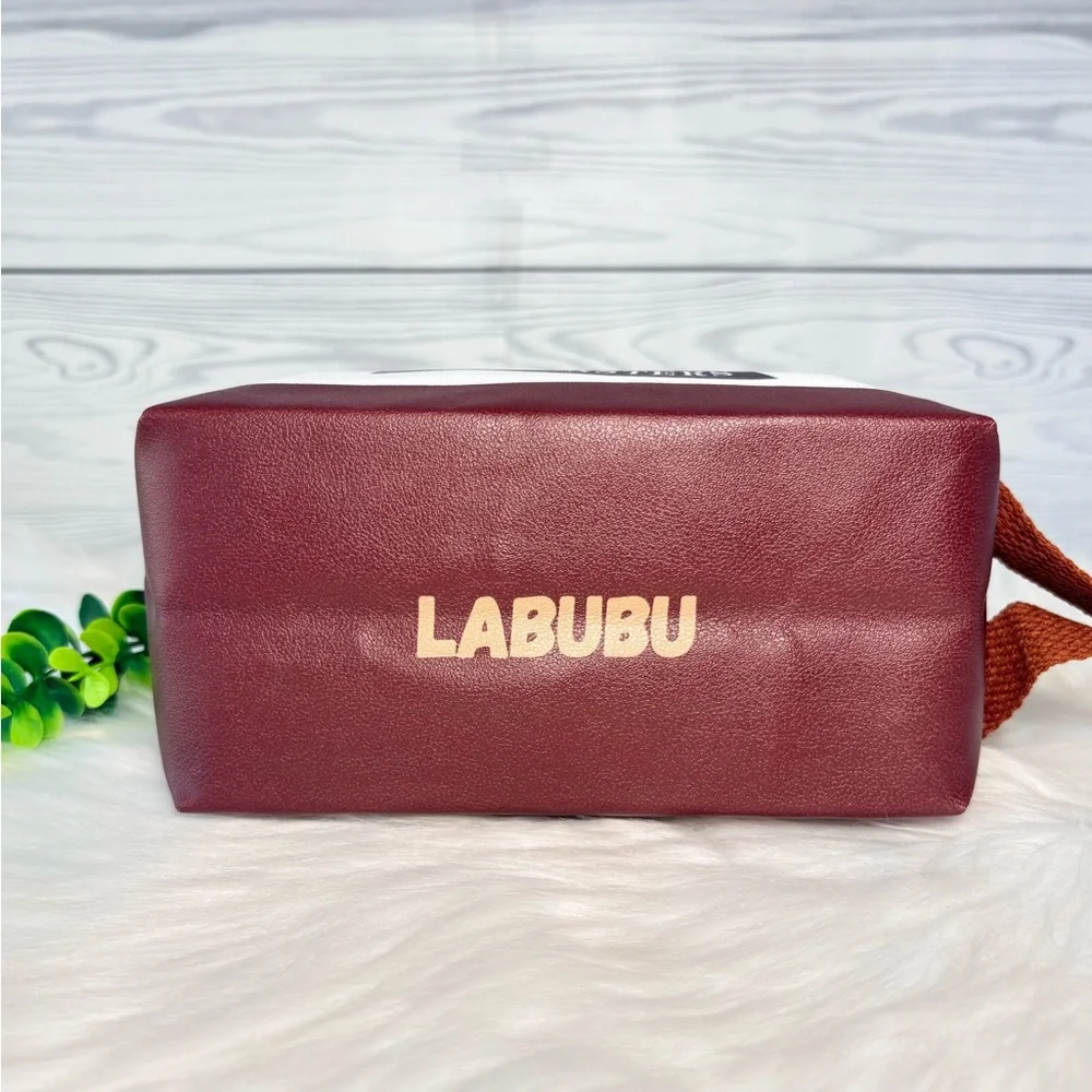 Brown Monster Character Large‎ Cosmetic Bag